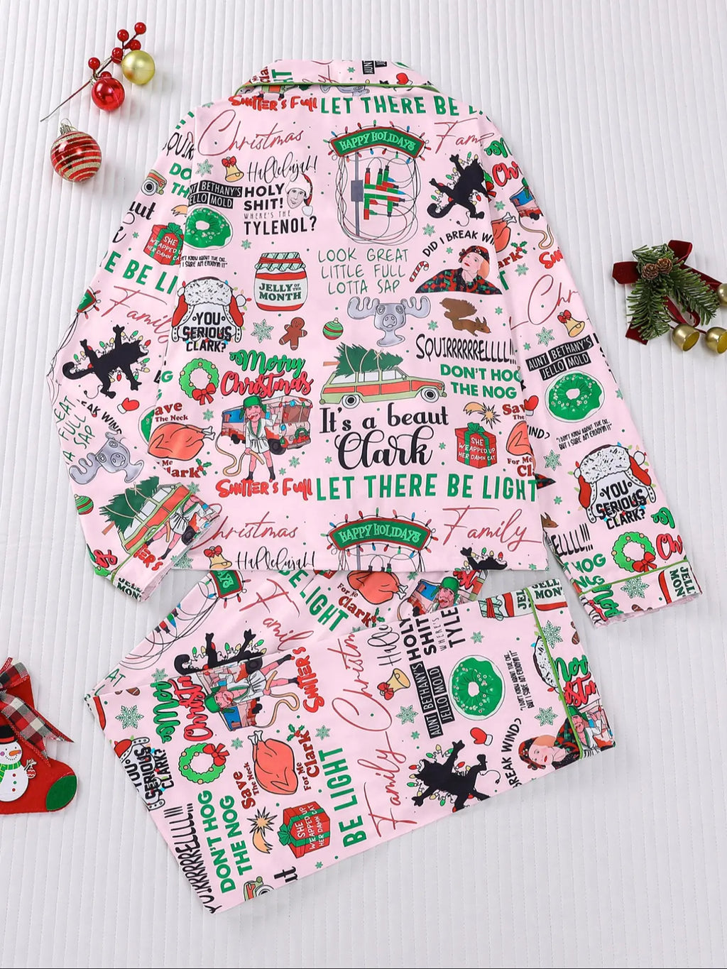 [Christmas Pajamas]It's A Beaut Clark Christmas Women's Set