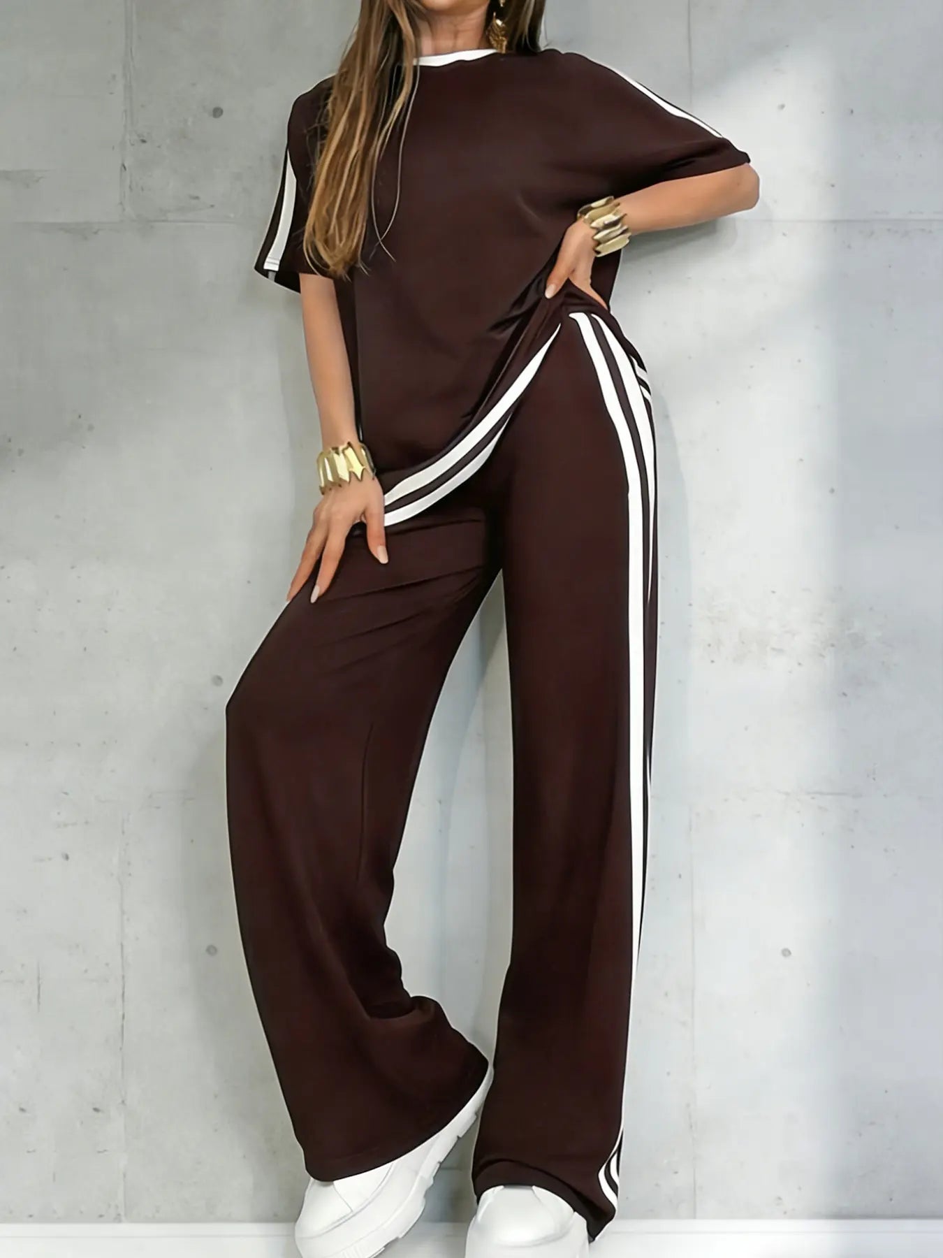 Women's Casual Athleisure Sportswear Set