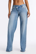 Tall Eastside Low Rise Crossover Wide Leg Jean - Vintage Wash