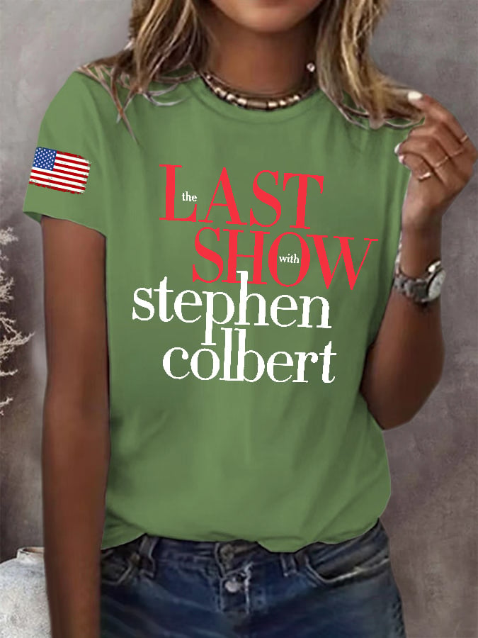 🔥Buy 3 Get 15% Off🔥Retro Last Show Print T-Shirt