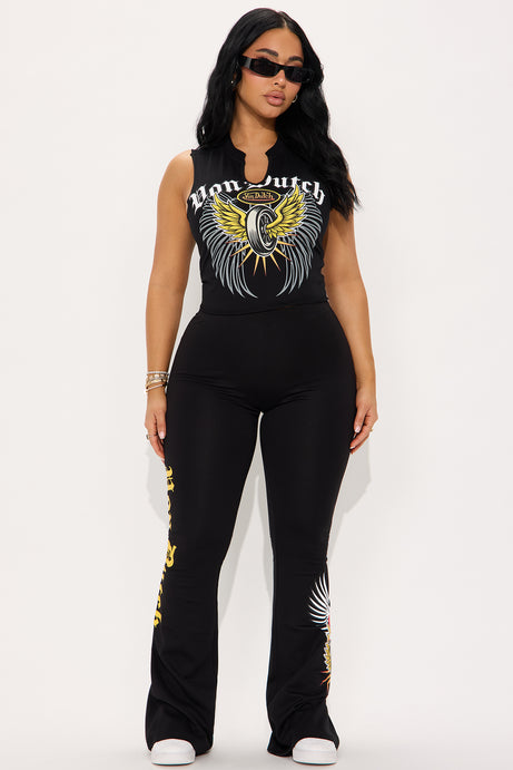 Von Dutch Wheels Up Flared Pant