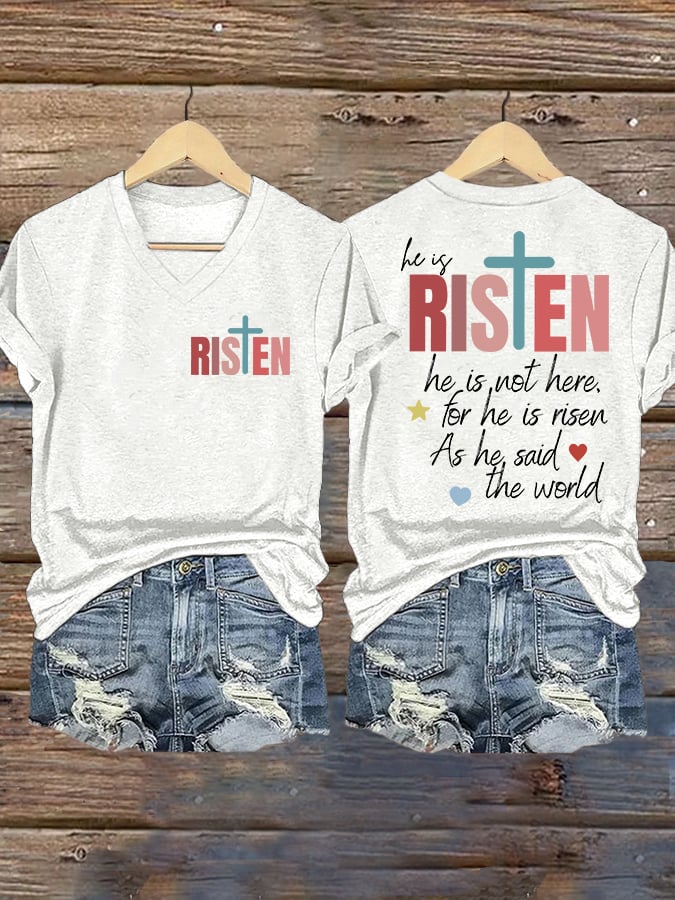 Women'S Casual Faith Short Sleeve T-Shirt
