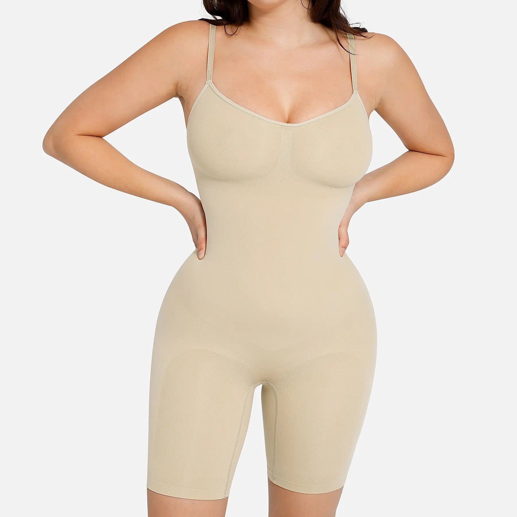 FeelinGirl Seamless Butt Lifter Bodysuit for Women