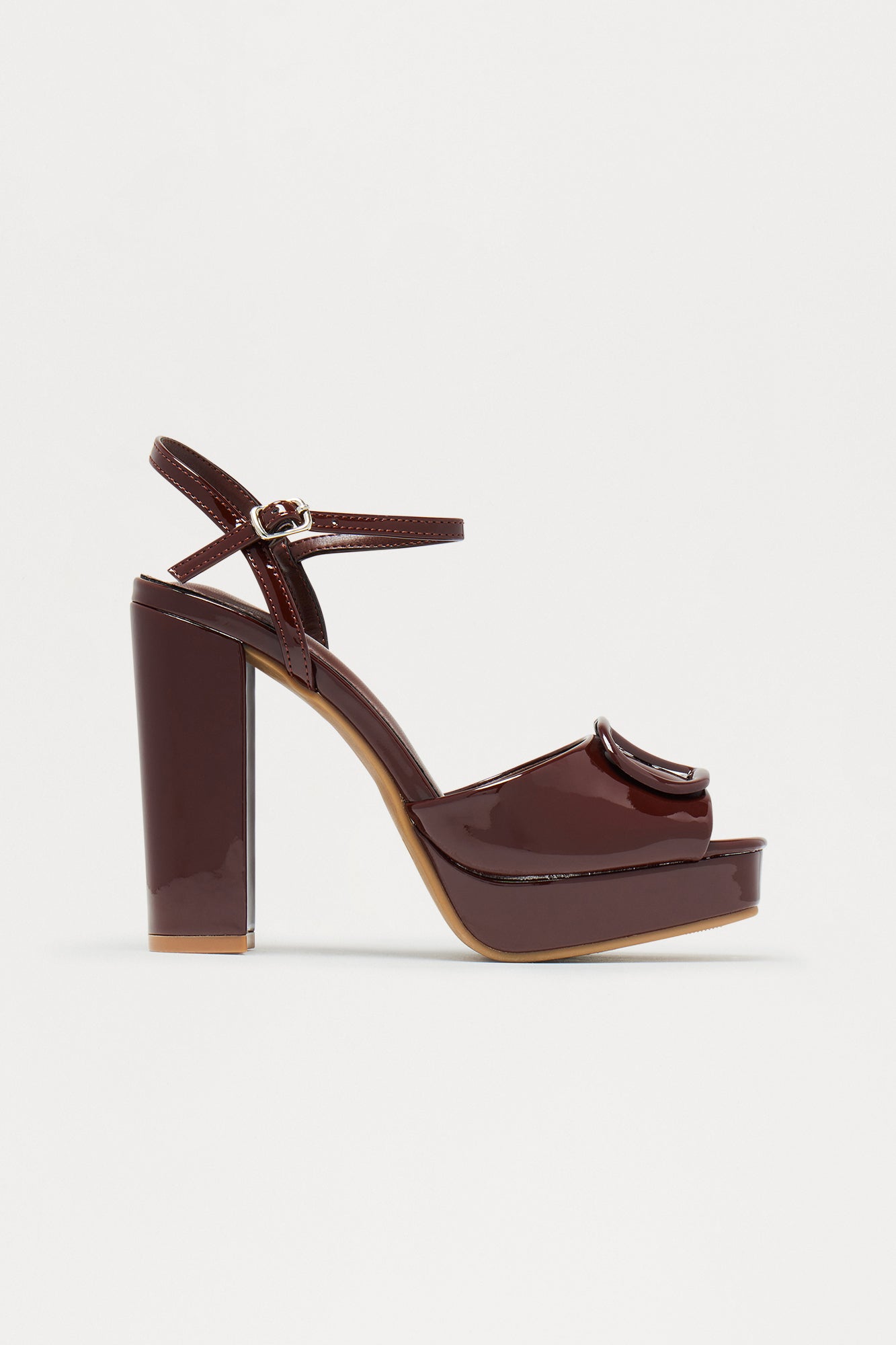 Sylvan Patent Platform Heels - Black