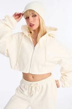 On The Go Fleece Pant Set - Blue