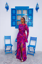 Milan Mesh Dress (Purple Haze)
