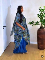 Two-Piece Set Plated Floral