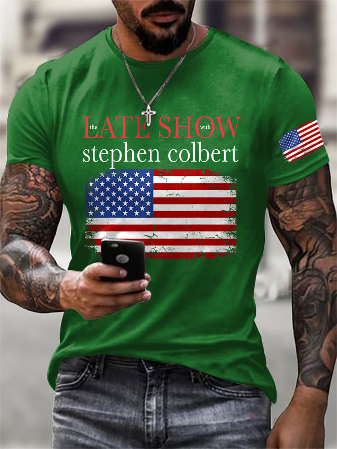 🔥Buy 3 Get 15% Off🔥Men's Retro Last Last Show Print T-Shirt