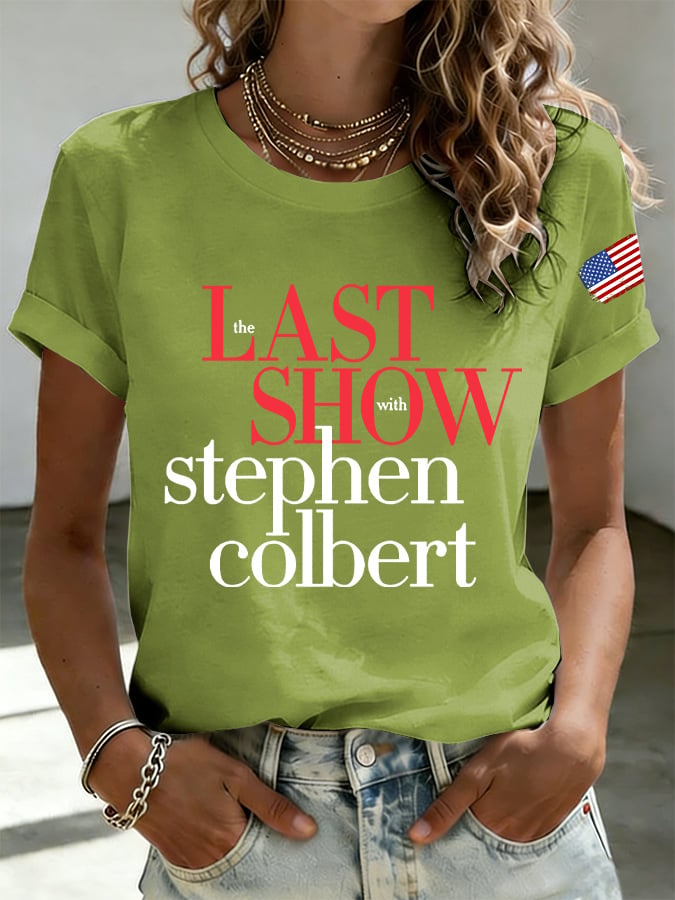 🔥Buy 3 Get 15% Off🔥Retro Last Show Print T-Shirt