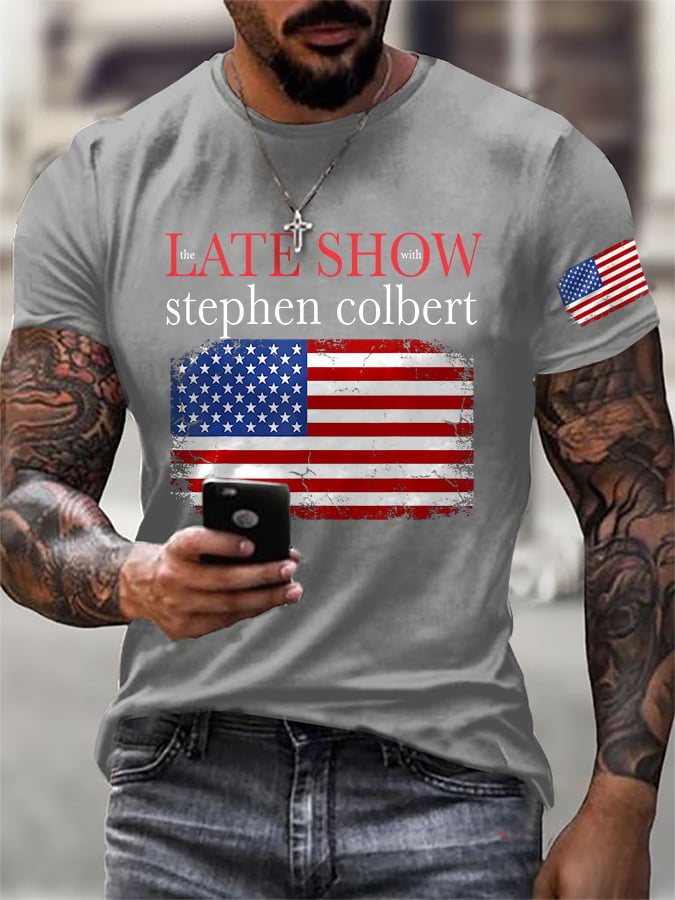 🔥Buy 3 Get 15% Off🔥Men's Retro Last Last Show Print T-Shirt
