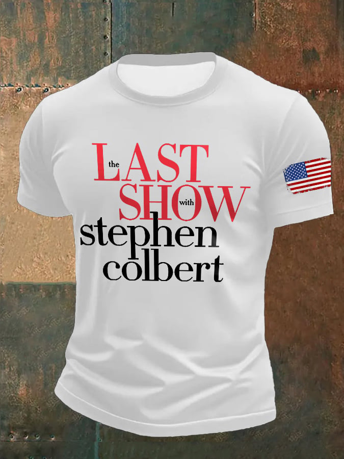 🔥Buy 3 Get 15% Off🔥Men's Retro Last Show Print T-Shirt