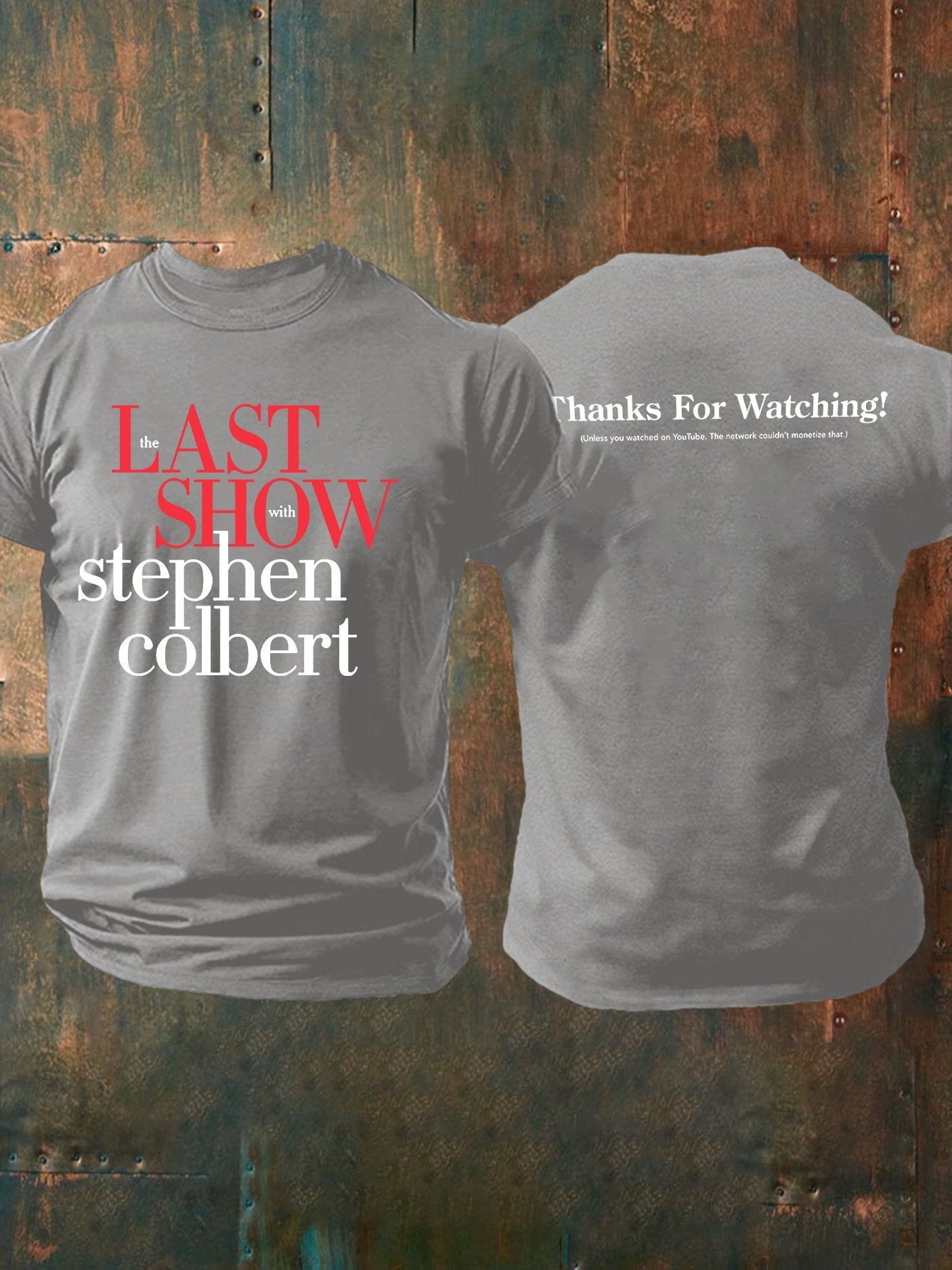 🔥Buy 3 Get 15% Off🔥Men's Retro Last Show Print T-Shirt