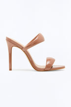 Steve Madden Saturn Patent Stiletto Heels - Mocha
