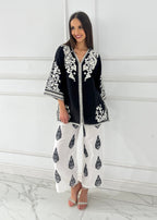 HK346 - Aara - 2 Piece Linen Suit