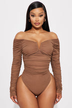 The Finer Things Mesh Bodysuit - Black