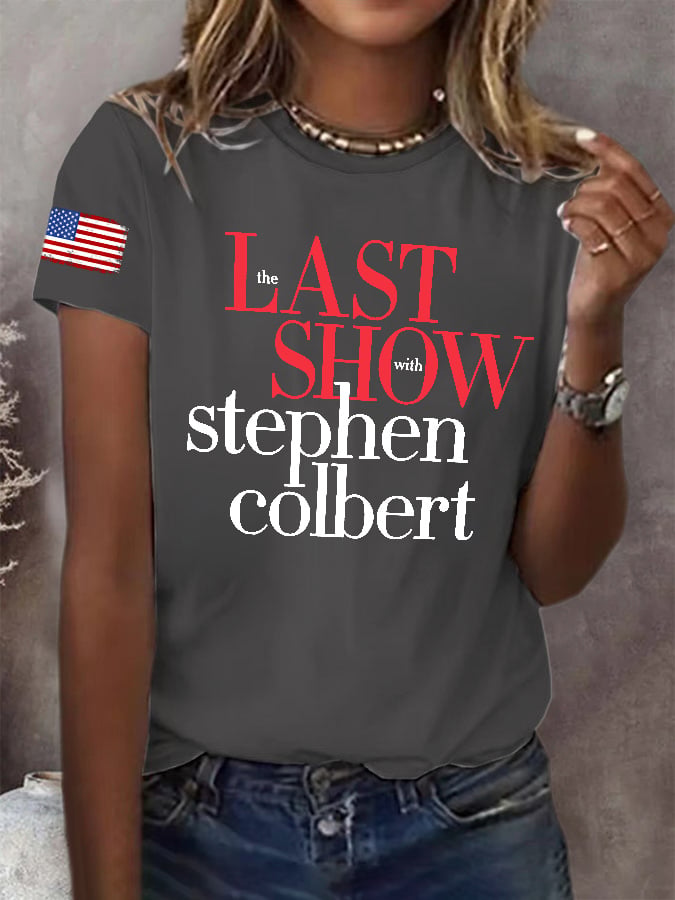🔥Buy 3 Get 15% Off🔥Retro Last Show Print T-Shirt
