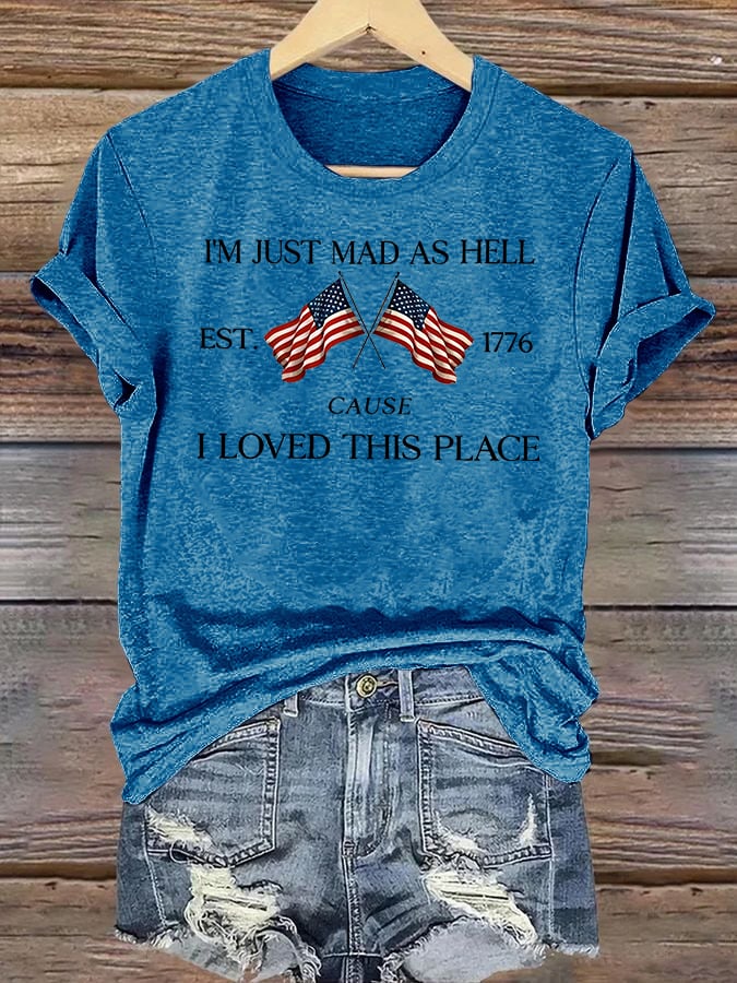 Women's  I LOVED THIS PLACE Print T-Shirt