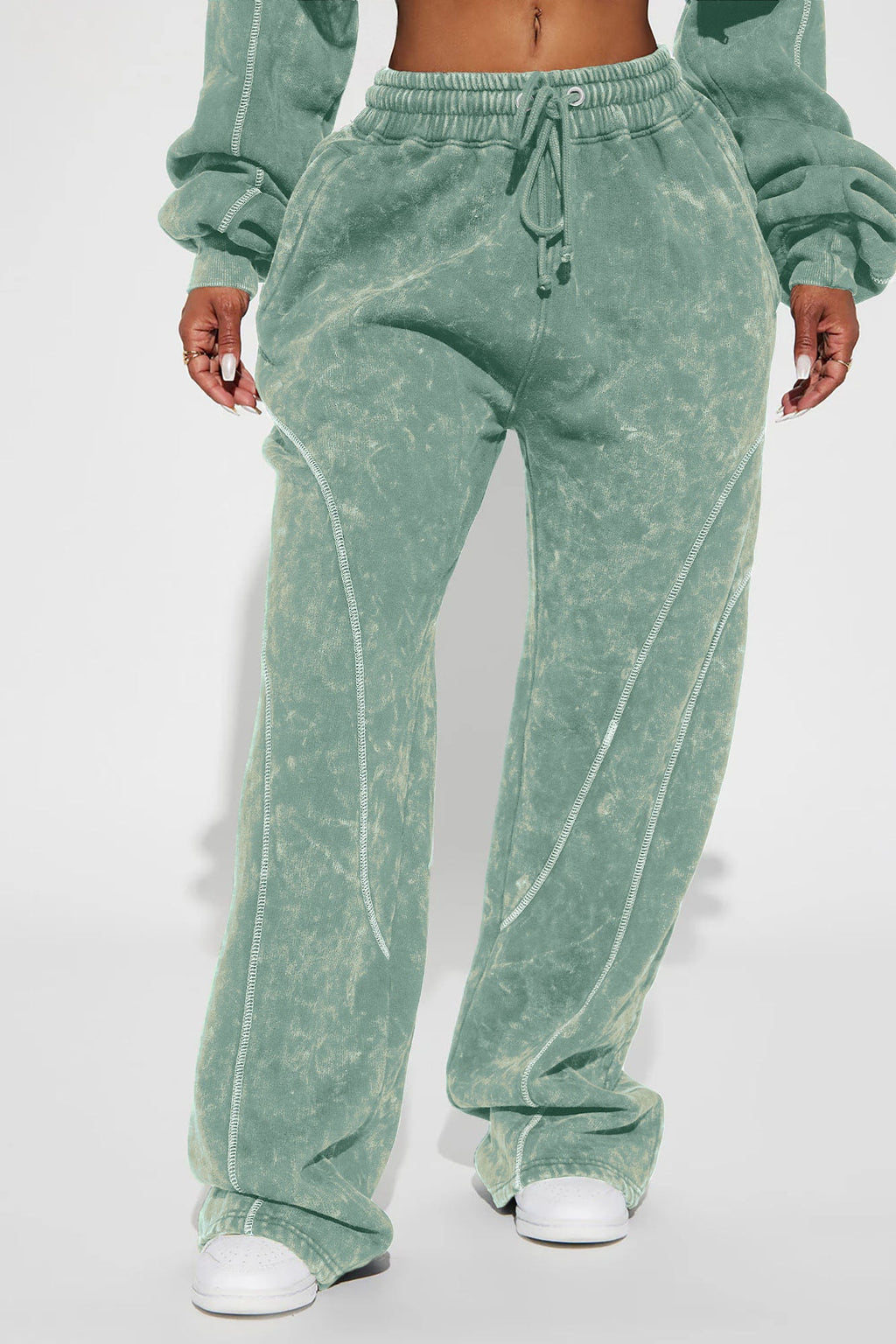 Norah Washed Lounge Pant - Plum