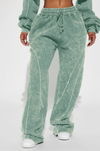 Norah Washed Lounge Pant - Plum