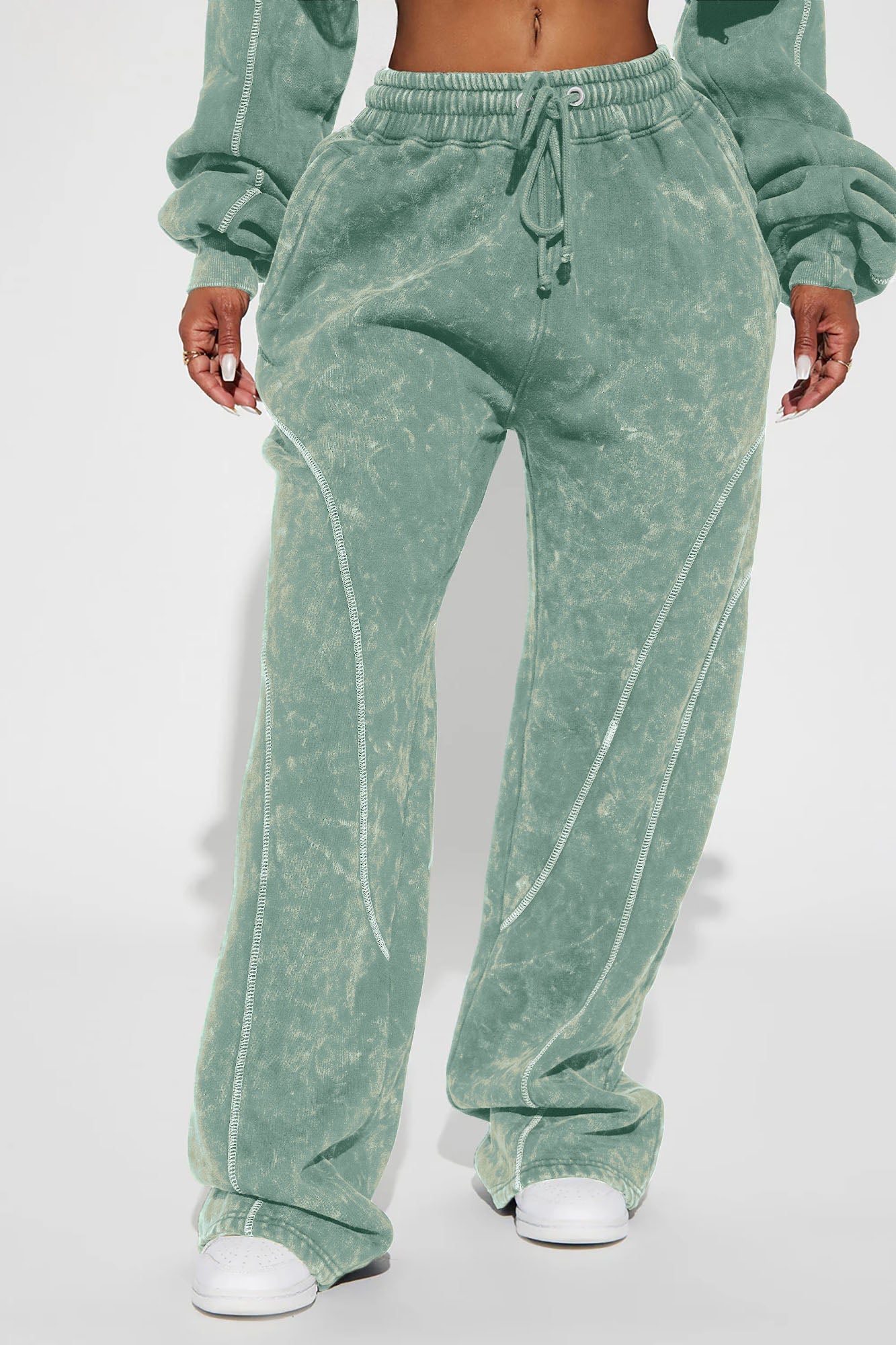 Norah Washed Lounge Pant - Plum