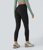 OneForm Seamless Flow Mid Rise Tummy Control Butt Lifting Yoga Leggings