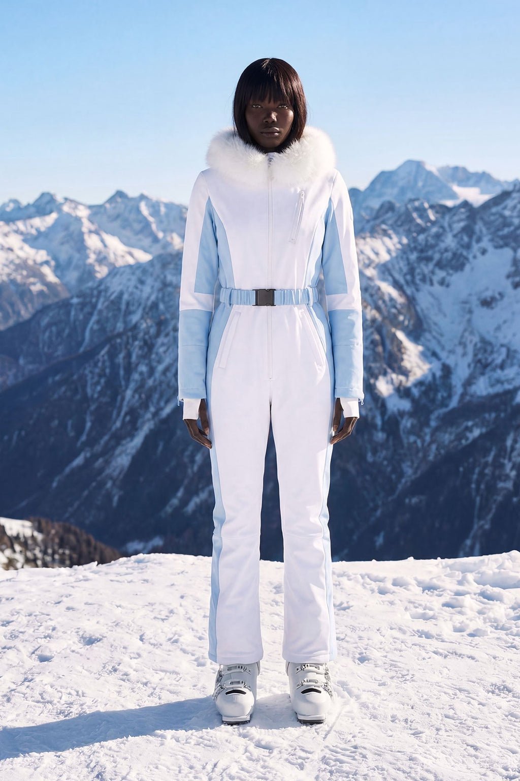 Blanket Of Snow Ski Jumpsuit - Black