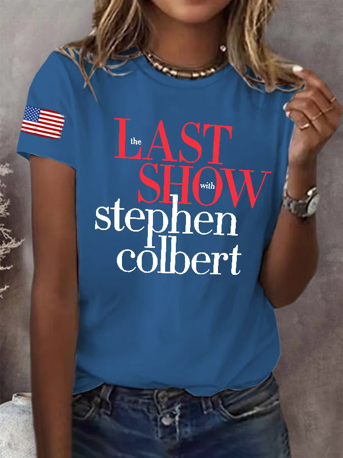 🔥Buy 3 Get 15% Off🔥Retro Last Show Print T-Shirt