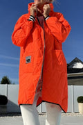 Womens Hooded Casual Coat