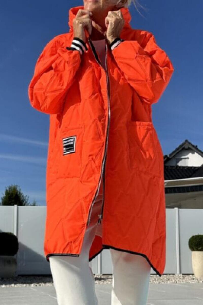 Womens Hooded Casual Coat