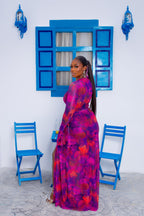 Milan Mesh Dress (Purple Haze)
