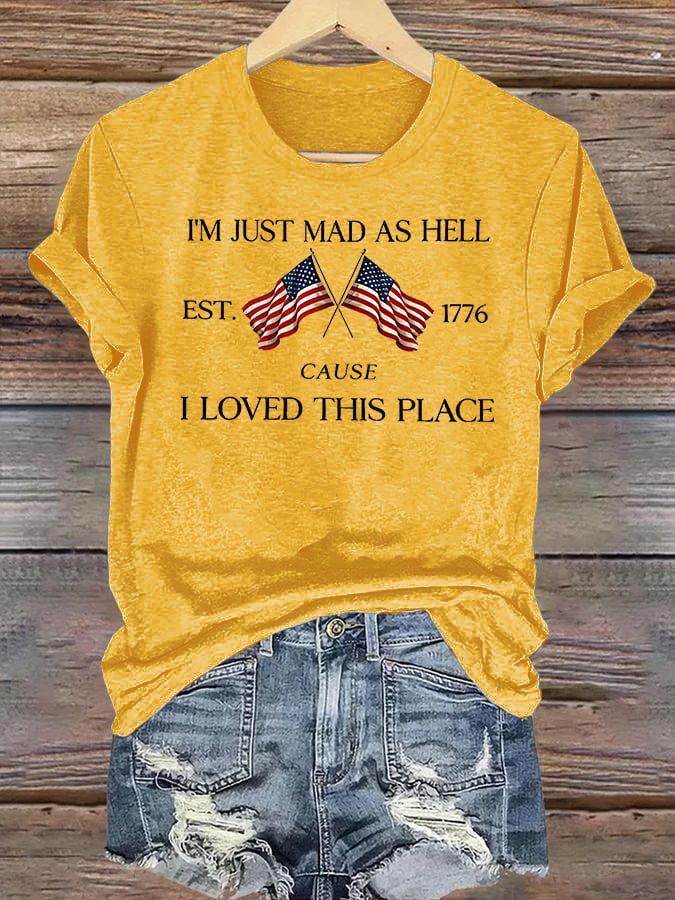 Women's  I LOVED THIS PLACE Print T-Shirt