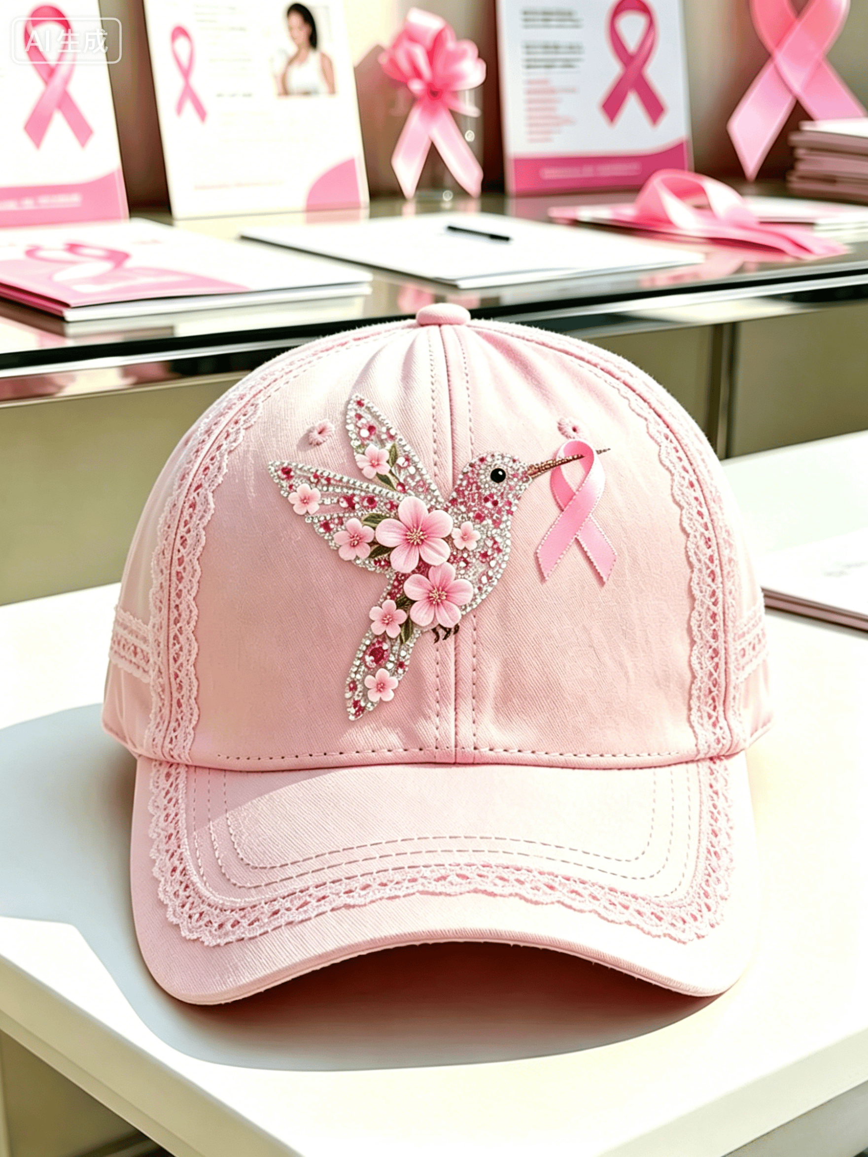 Breast Cancer Awareness Hat