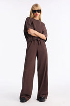 Strollin' Around Pant Set - Charcoal