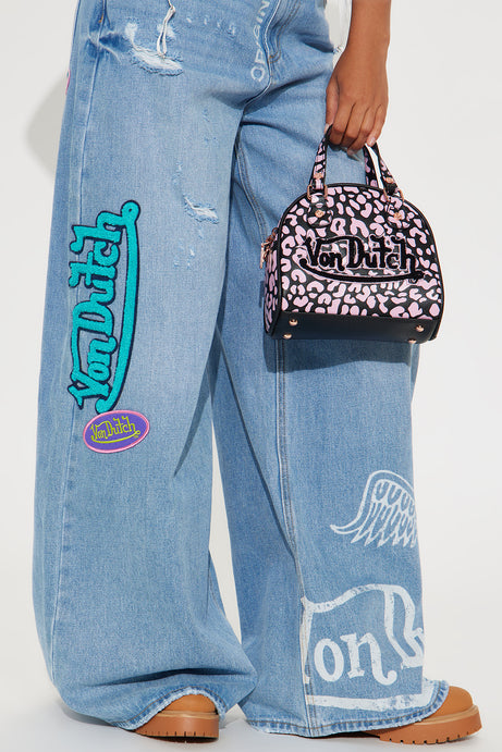 Von Dutch Eyeball Wide Leg Jeans
